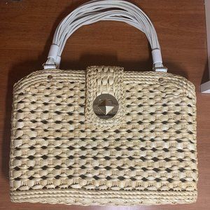 Kate Spade Summer Basket Tote/Purse